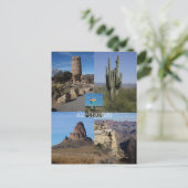 Afbeelding van het Briefkaart Arizona (Staand voorkant)