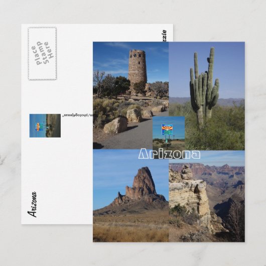 Afbeelding van het Briefkaart Arizona (Voorkant / Achterkant)