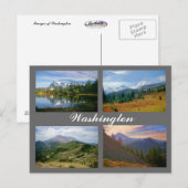 Afbeelding van het briefkaart Washington (Voorkant / Achterkant)