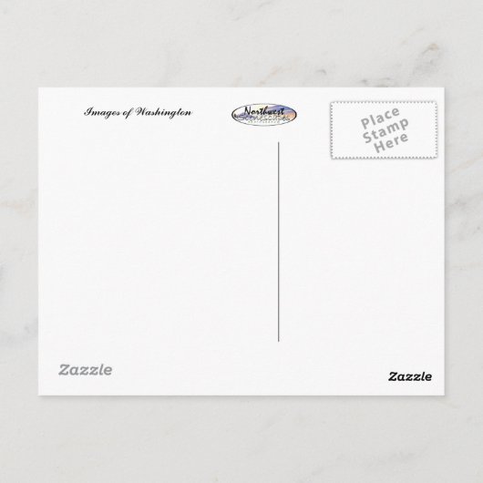 Afbeelding van het briefkaart Washington (Achterkant)