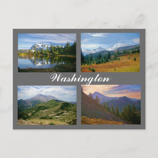 Afbeelding van het briefkaart Washington (Voorkant)