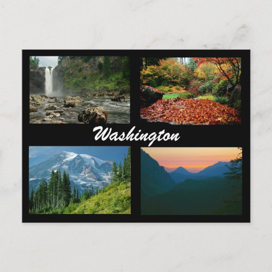 Afbeelding van het briefkaart Washington (Voorkant)
