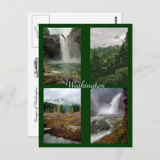 Afbeelding van het briefkaart Washington (Voorkant / Achterkant)
