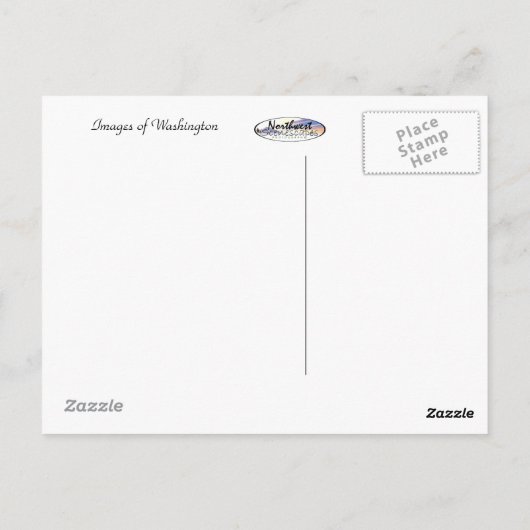 Afbeelding van het briefkaart Washington (Achterkant)