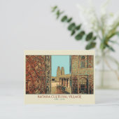 Afbeelding van het culturele dorp Doha Katara Qata Briefkaart (Staand voorkant)