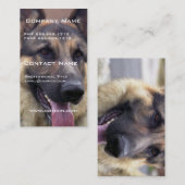 Afbeelding van het Duitse Visitekaartje Shepherd (Voorkant / Achterkant)