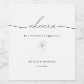 Afbeelding van het etiket van de weddenschap met d (Enkel label)