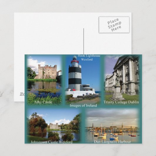 Afbeelding van het Ierse Briefkaart (Voorkant / Achterkant)