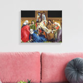 Afbeelding van het kruis, c.1435 canvas afdruk (Insitu (Woonkamer))