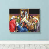 Afbeelding van het kruis, c.1435 canvas afdruk (Insitu (Houten vloer))