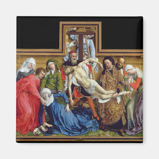 Afbeelding van het kruis, c.1435 magneet (Voorkant)