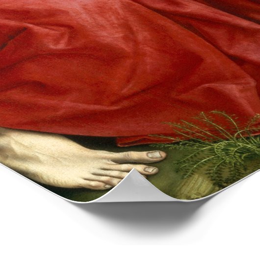 Afbeelding van het kruis, c.1435 poster (Hoek)