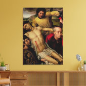 Afbeelding van het kruisje, linkerdeelvenster canvas afdruk (Insitu (Woonkamer))