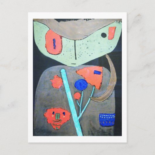 Afbeelding van het Oriental Theater, Paul Klee Briefkaart (Voorkant)