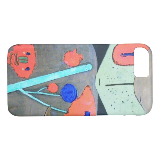 Afbeelding van het Oriental Theater, Paul Klee Case-Mate iPhone Case (Achterkant (Horizontaal))