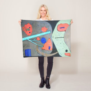 Afbeelding van het Oriental Theater, Paul Klee Fleece Deken
