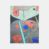 Afbeelding van het Oriental Theater, Paul Klee Fleece Deken (Voorkant)