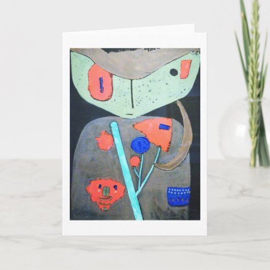 Afbeelding van het Oriental Theater, Paul Klee Kaart (Voorkant)