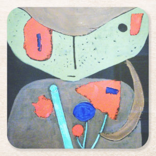 Afbeelding van het Oriental Theater, Paul Klee Kartonnen Onderzetters