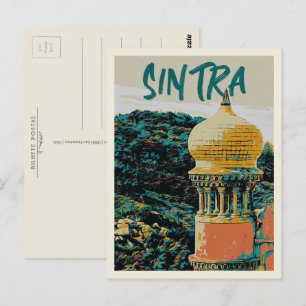 Afbeelding van het paleis Sintra Pena Portugal Bri Briefkaart