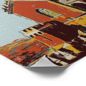 Afbeelding van het paleis Sintra Pena Portugal  Poster (Hoek)