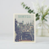 Afbeelding van het paleis Sintra Regaleira Portuga Briefkaart (Staand voorkant)