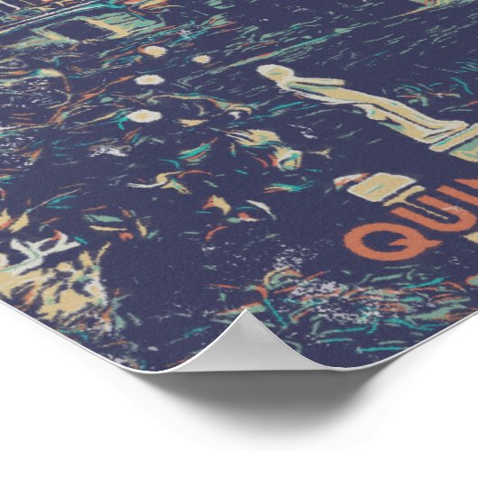 Afbeelding van het Paleis Sintra Regaleira Portuga Poster (Hoek)