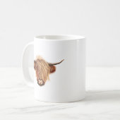 Afbeelding van het portret van hoerlandvee. koffiemok (Voorkant links)