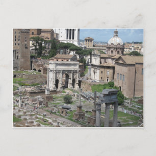 Afbeelding van het Roman Forum Briefkaart