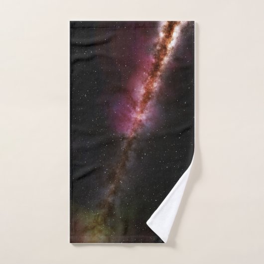 Afbeelding van het universum bad handdoek (Handdoek)