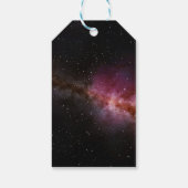 Afbeelding van het universum cadeaulabel (Achterkant)