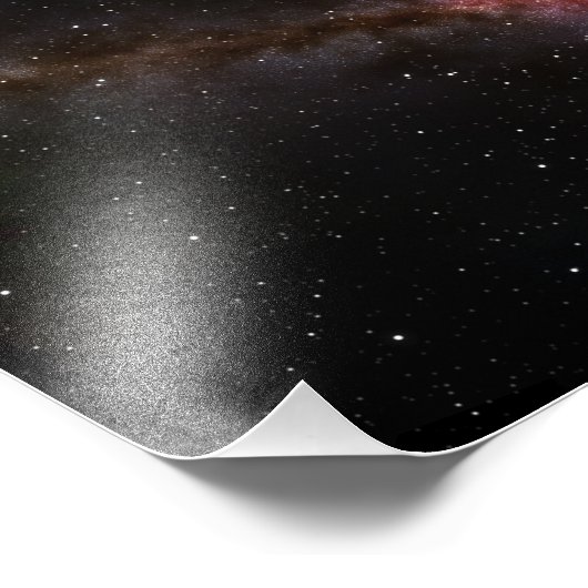 Afbeelding van het universum foto afdruk (Hoek)