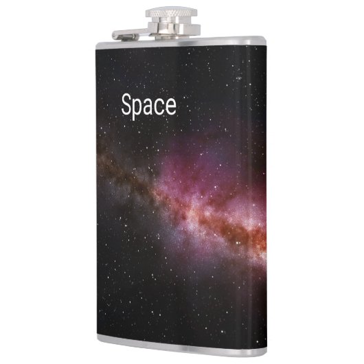 Afbeelding van het universum heupfles (Links)