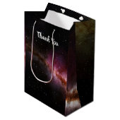 Afbeelding van het universum medium cadeauzakje (Voorkant Gekanteld)