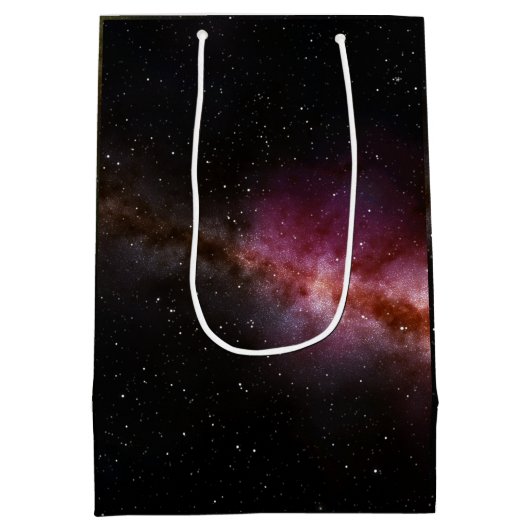 Afbeelding van het universum medium cadeauzakje (Achterkant)