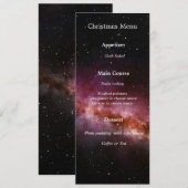 Afbeelding van het universum menu (Voorkant / Achterkant)