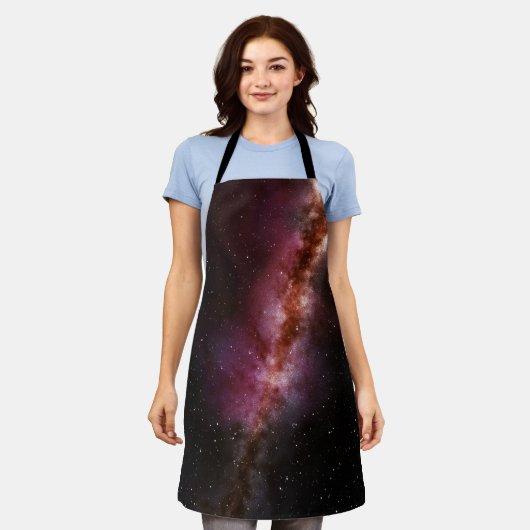 Afbeelding van het universum schort (Gedragen)