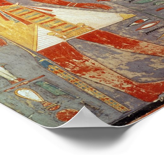 Afbeelding van Horemheb voor Horus Poster (Hoek)