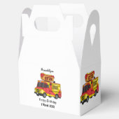 Afbeelding van hotdog-cartoon bedankdoosjes (Geopend)