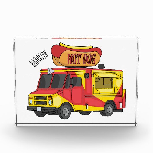 Afbeelding van hotdog-cartoon fotoblokken (Voorkant)