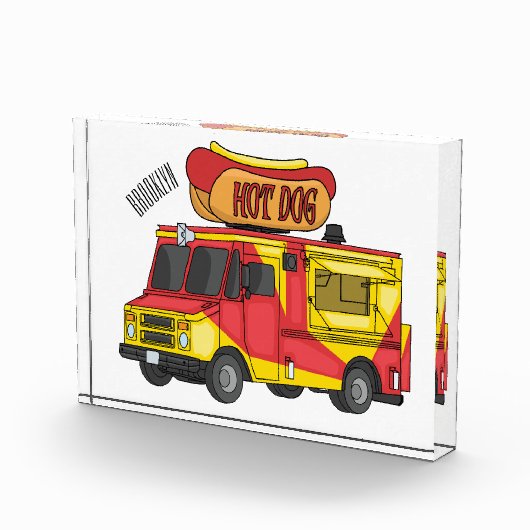 Afbeelding van hotdog-cartoon fotoblokken (Rechts)