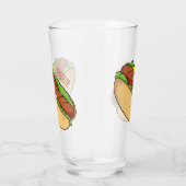 Afbeelding van hotdog cartoon glas (Rechts)