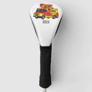 Afbeelding van hotdog-cartoon golfheadcover