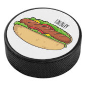 Afbeelding van hotdog cartoon hockey puck (3/4)
