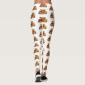 Afbeelding van hotdog-cartoon leggings (Achterkant)