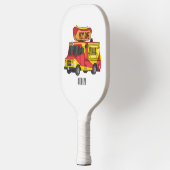 Afbeelding van hotdog-cartoon pickleball paddle (Links)