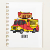 Afbeelding van hotdog-cartoon planner (Voorkant)