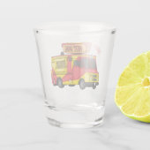 Afbeelding van hotdog-cartoon shot glas (Achterkant)