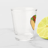 Afbeelding van hotdog cartoon shot glas (Links)