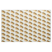 Afbeelding van hotdog cartoon stof (Fat Quarter)